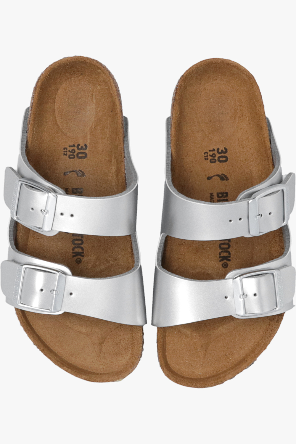 Birkenstock arizona hot sale graceful silver